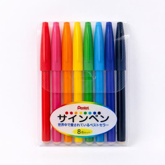 Pentel Sign Pen (8-pack)