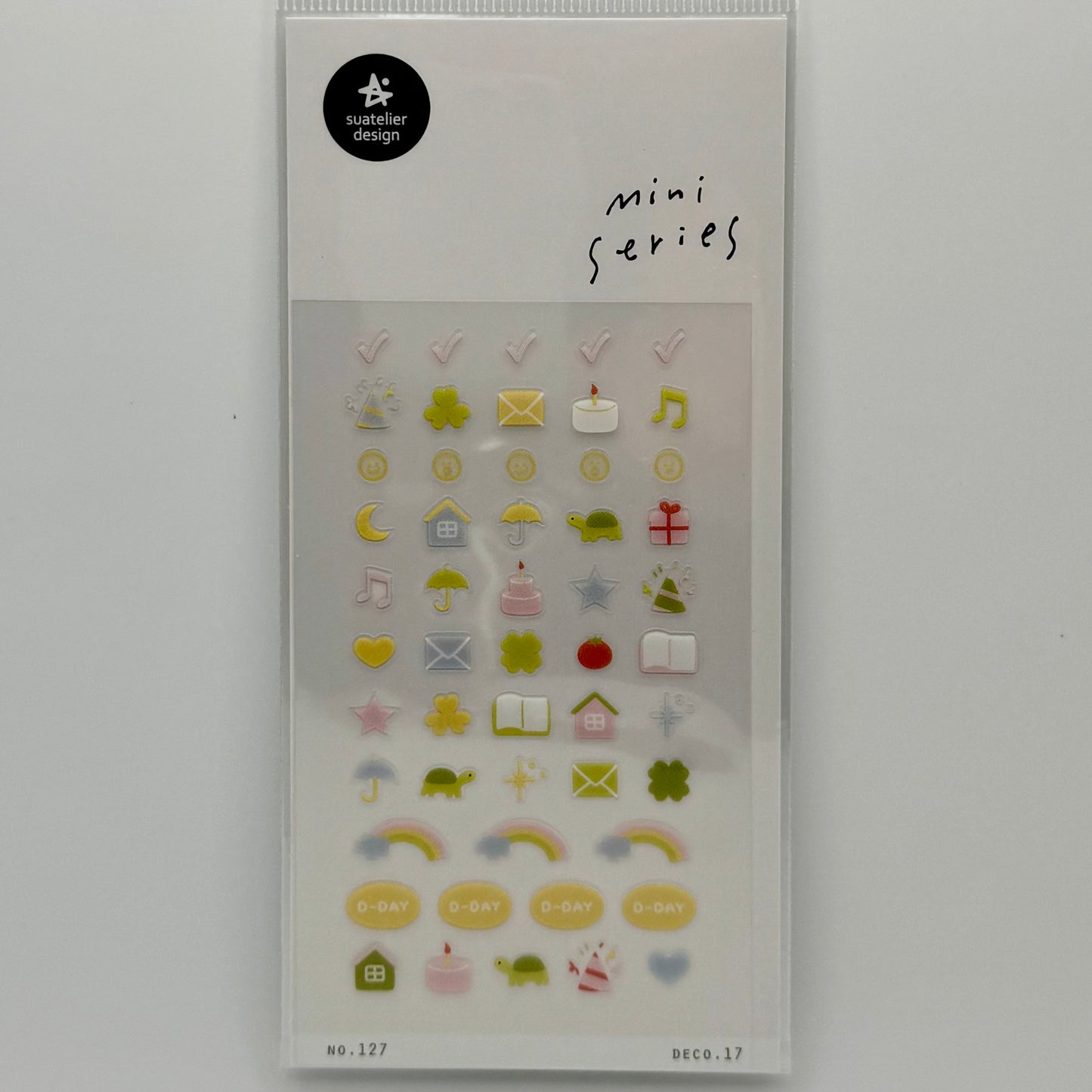 Suatelier Sticker Sheets Mini Series (various designs)
