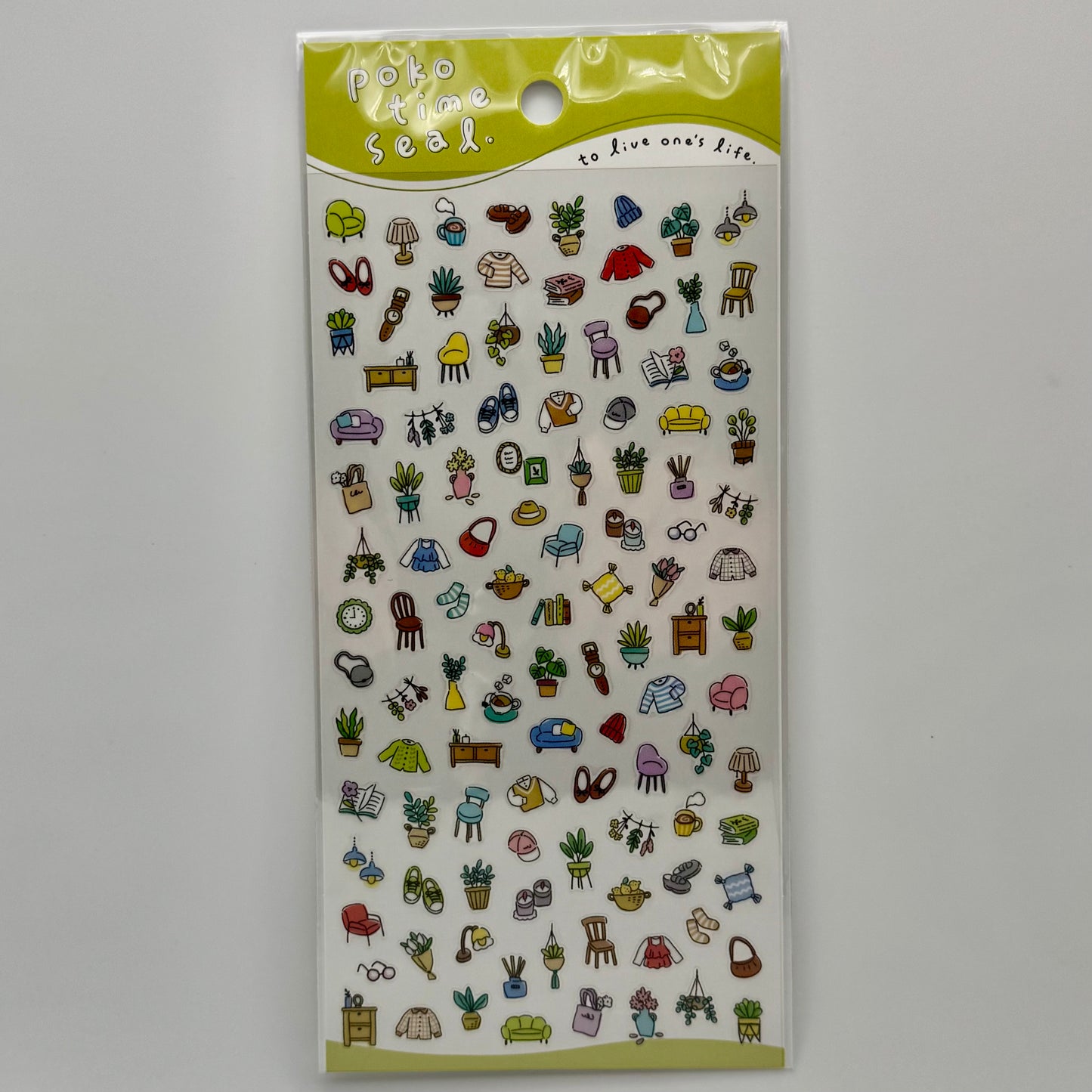 Mind Wave Poko Time Seal Sticker Sheet (various designs)