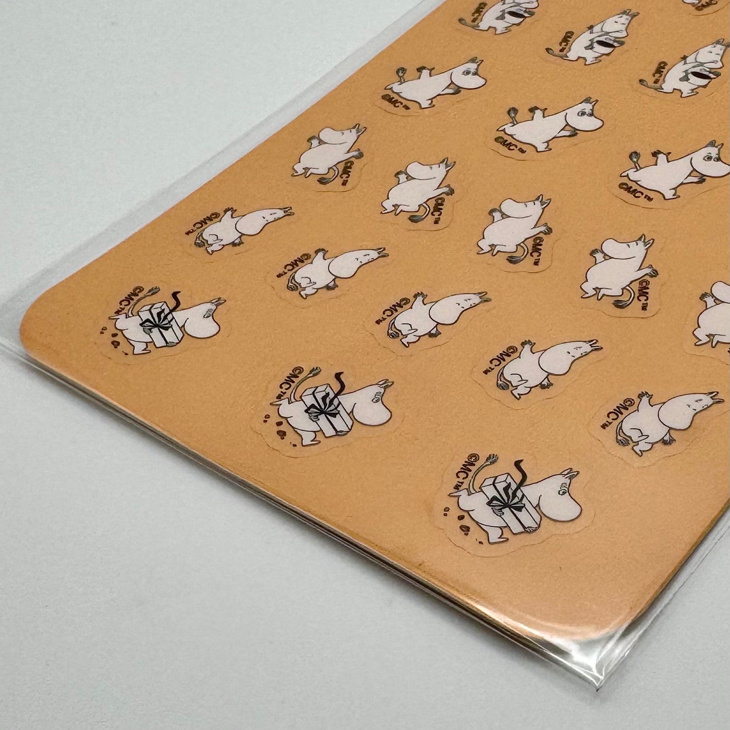 World Craft Moomin Face Sticker Sheet (various designs)