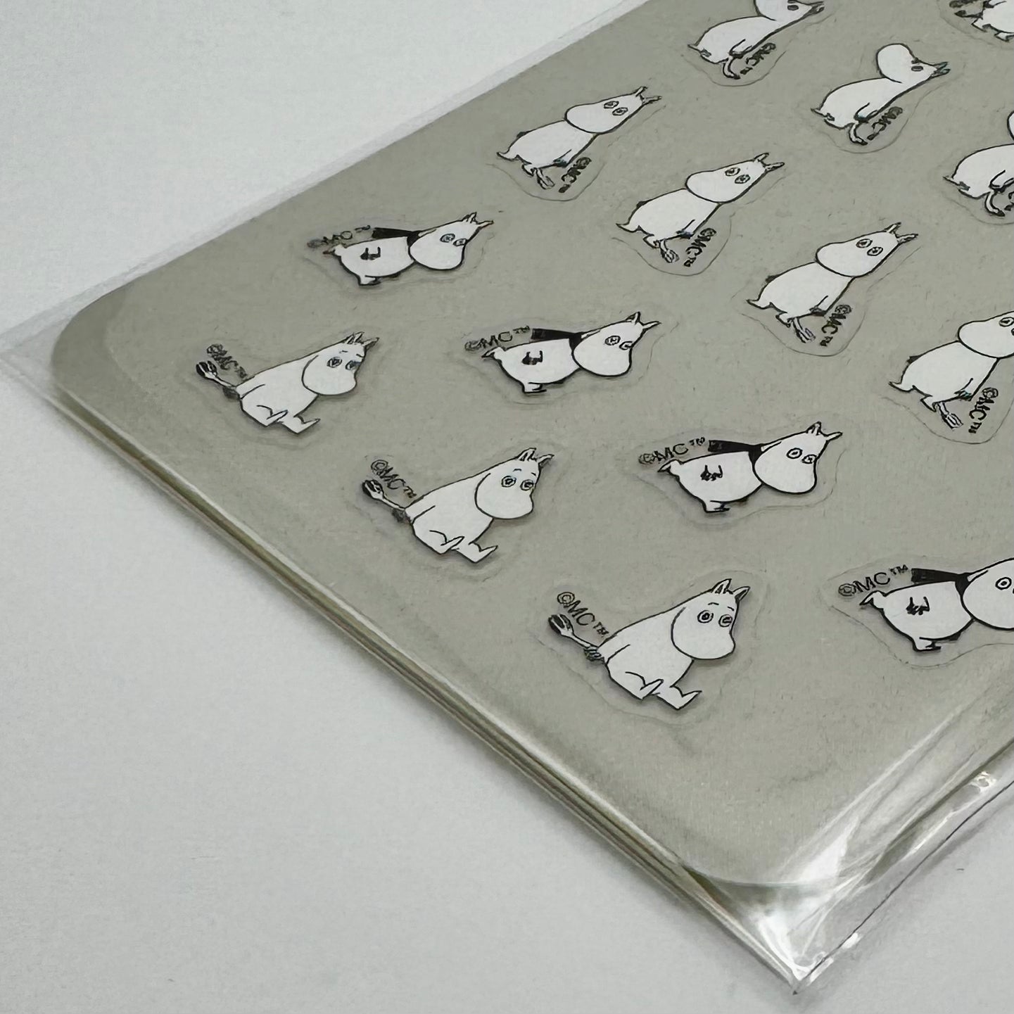 World Craft Moomin Face Sticker Sheet (various designs)