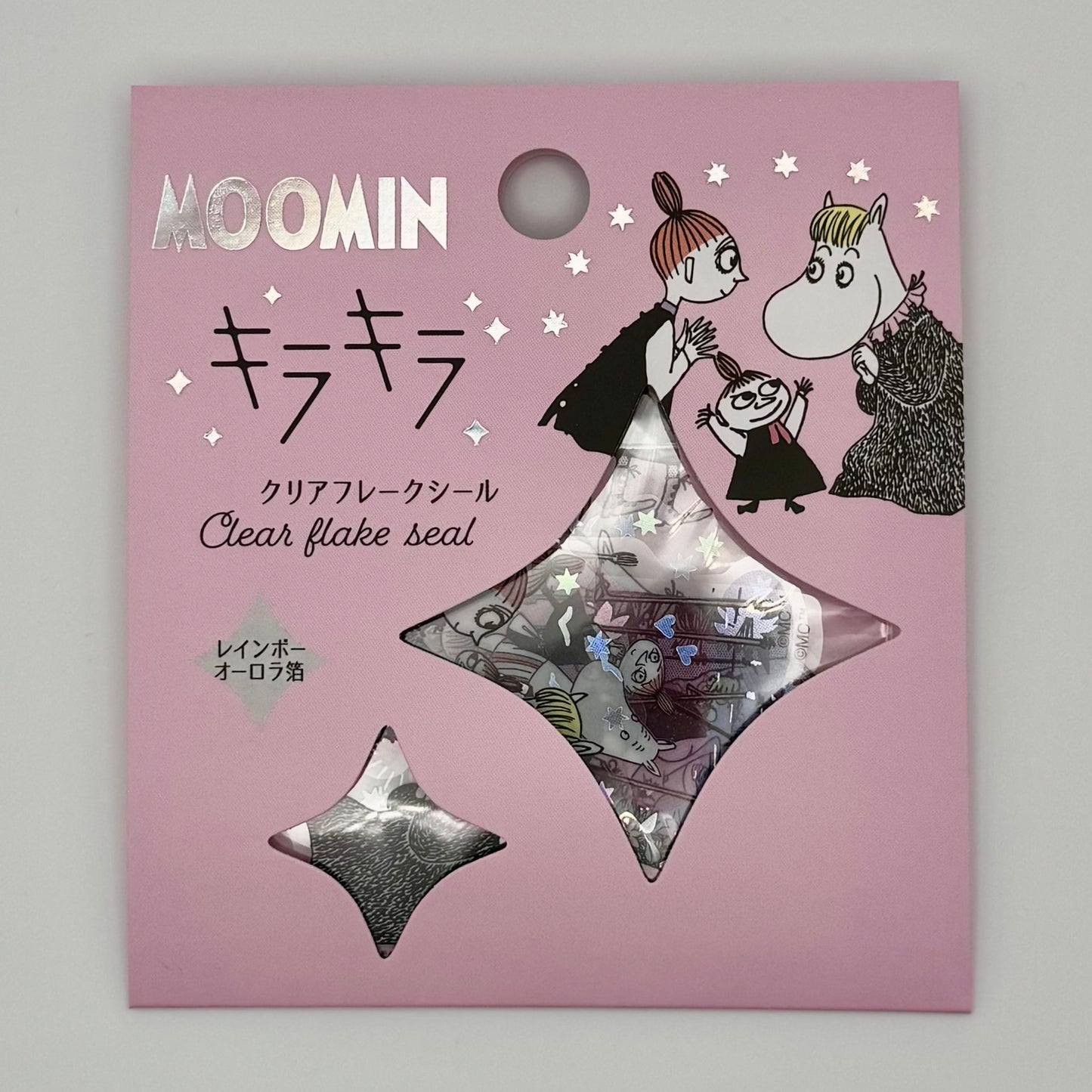 World Craft Moomin Flake Sticker (various designs)