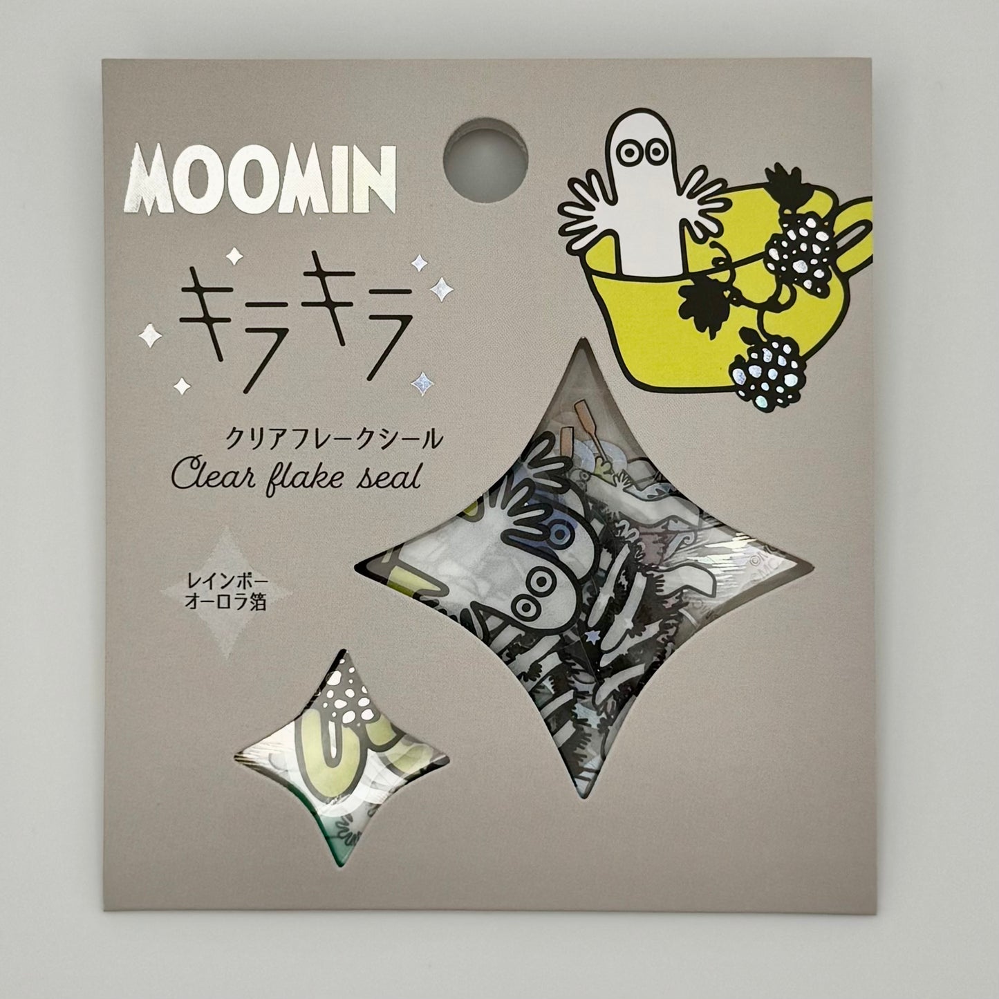 World Craft Moomin Flake Sticker (various designs)