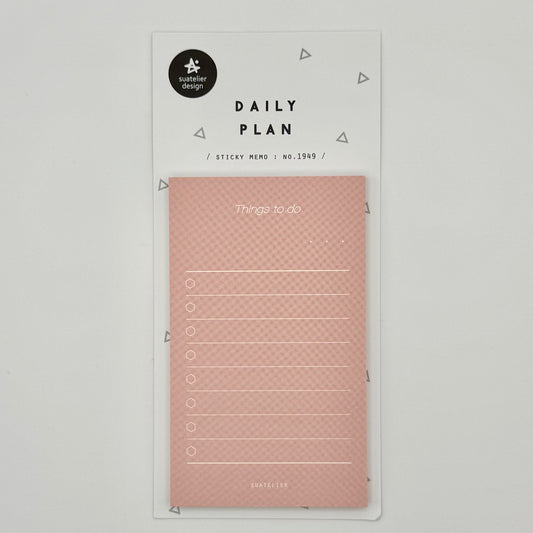Suatelier Sticky Memo: Things To Do