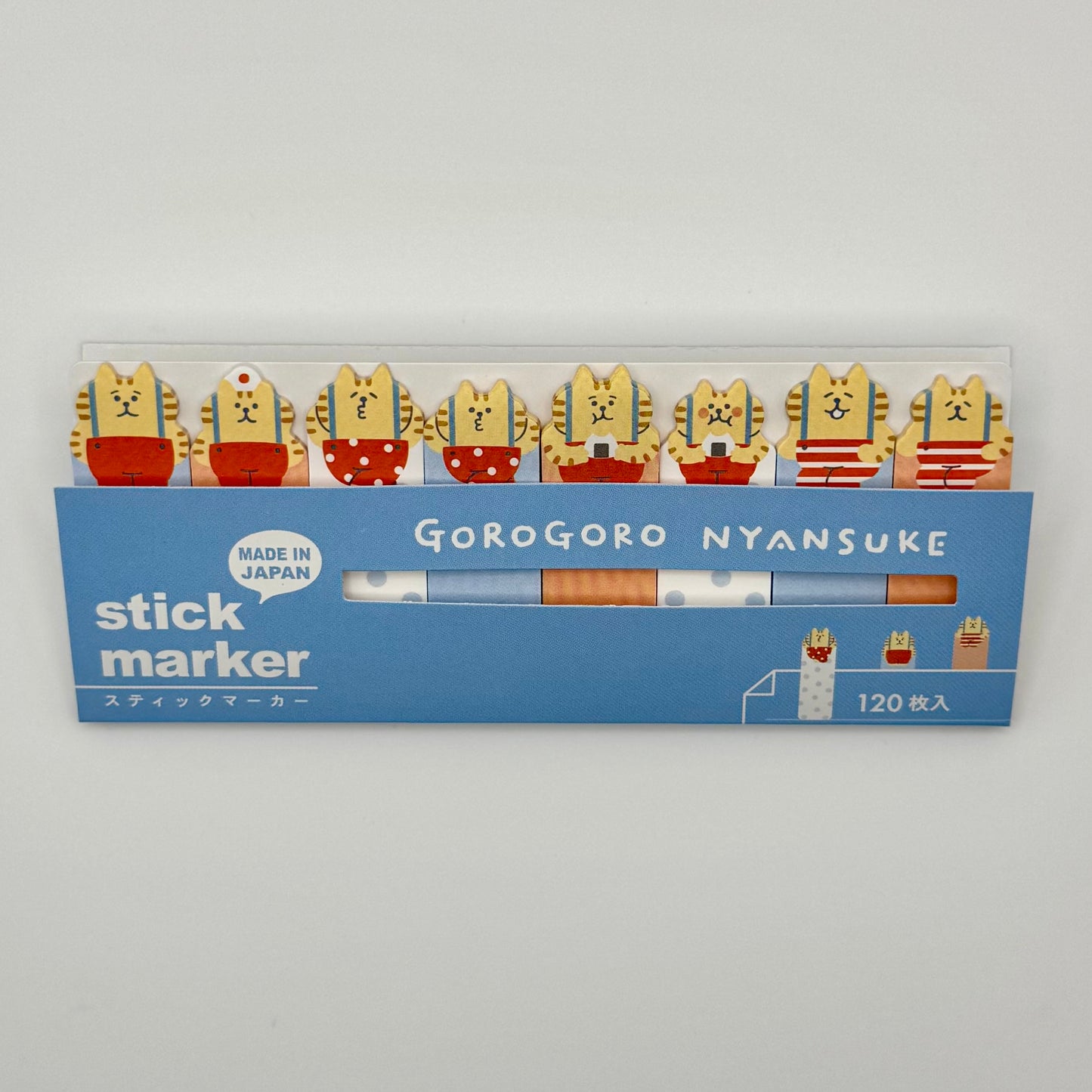 Mind Wave Sticky Marker: Gorogoro Nyansuke Series (various designs)