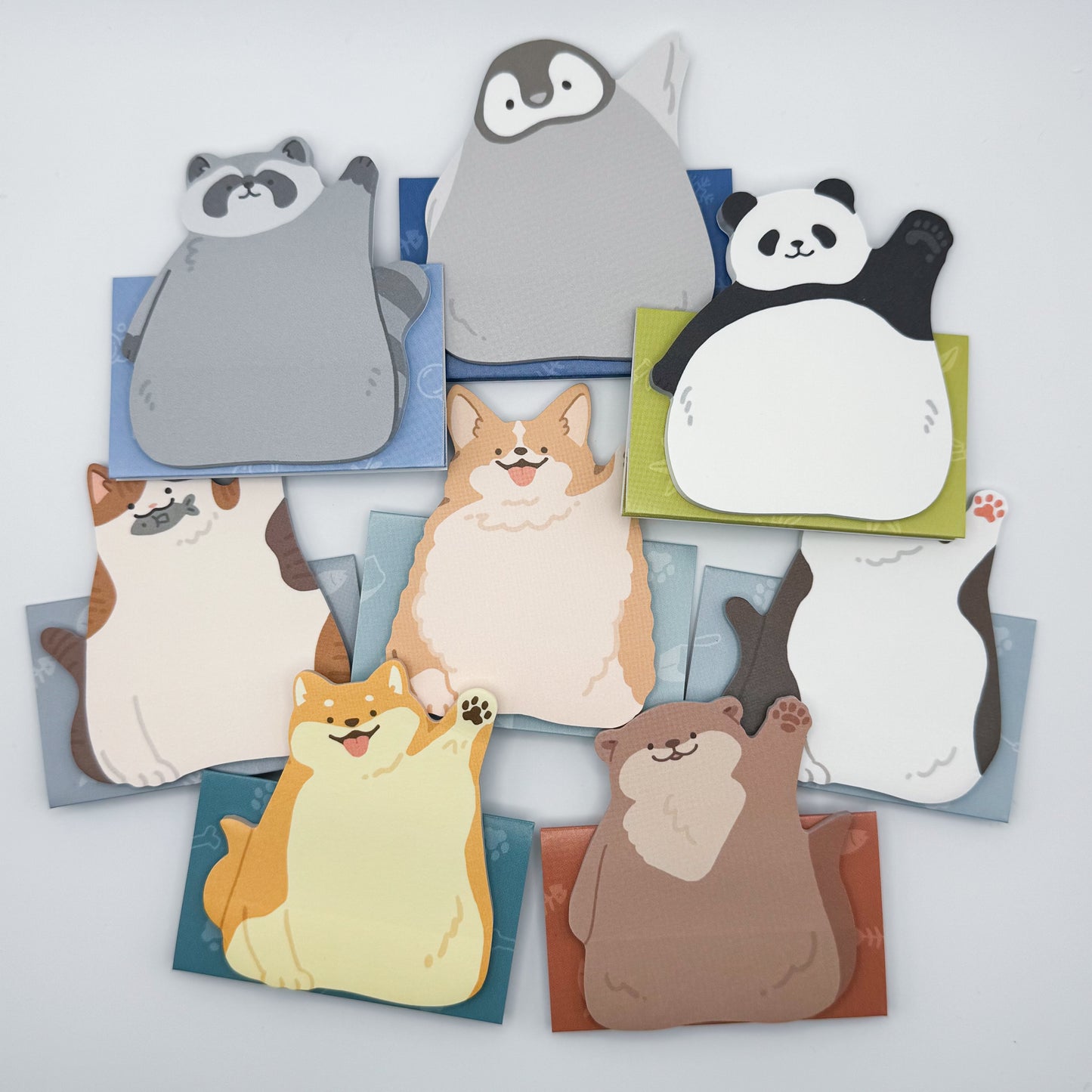 Kutsuwa Standing Animal Sticky Notes (various designs)