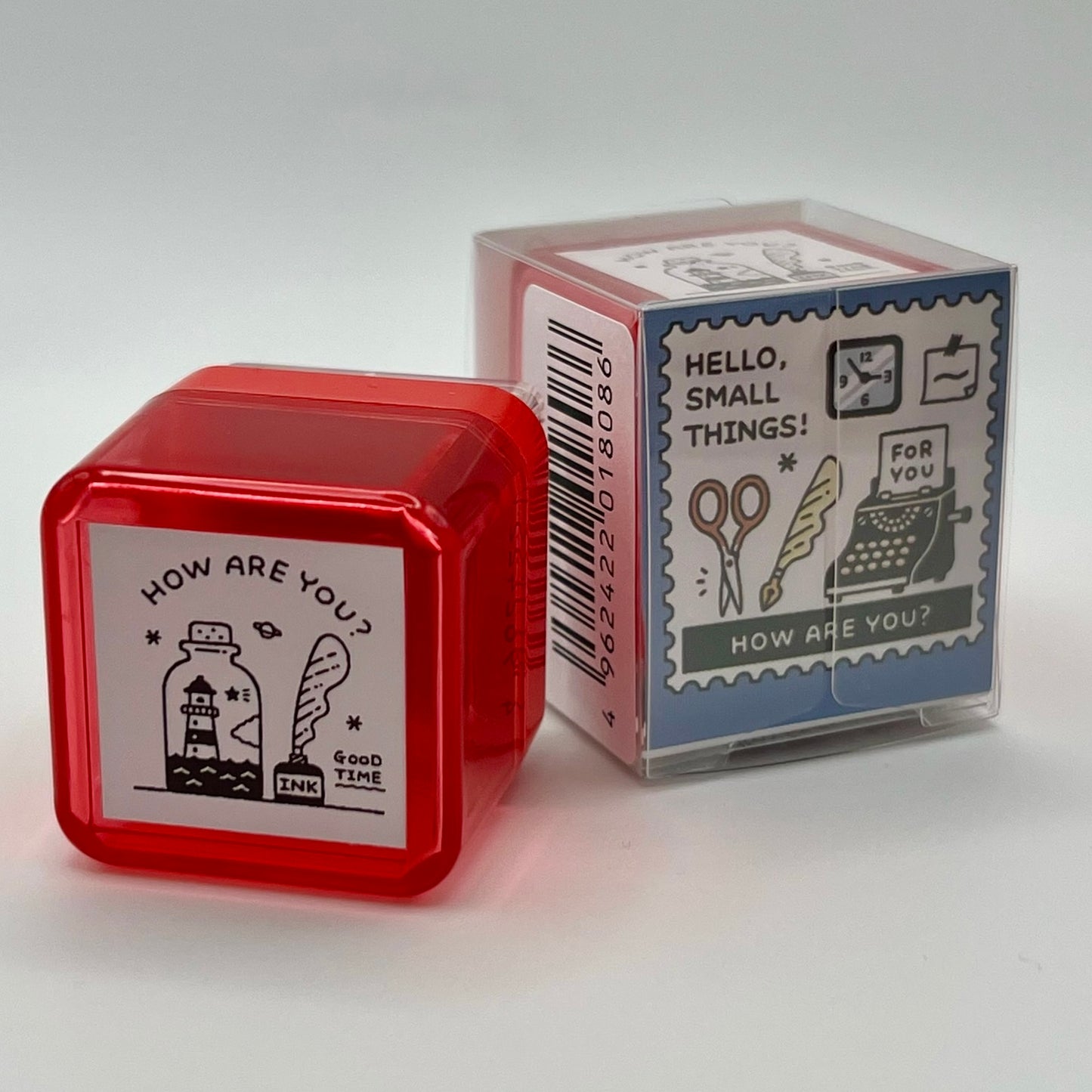 Hello Small Things x Sanby Self Inking Stamps: How Are You? (Good Time)