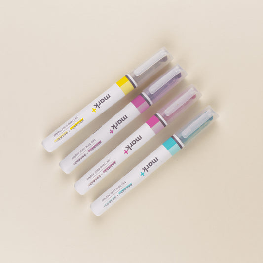 Kokuyo Mark+ Two Way Highlighter (various colours)