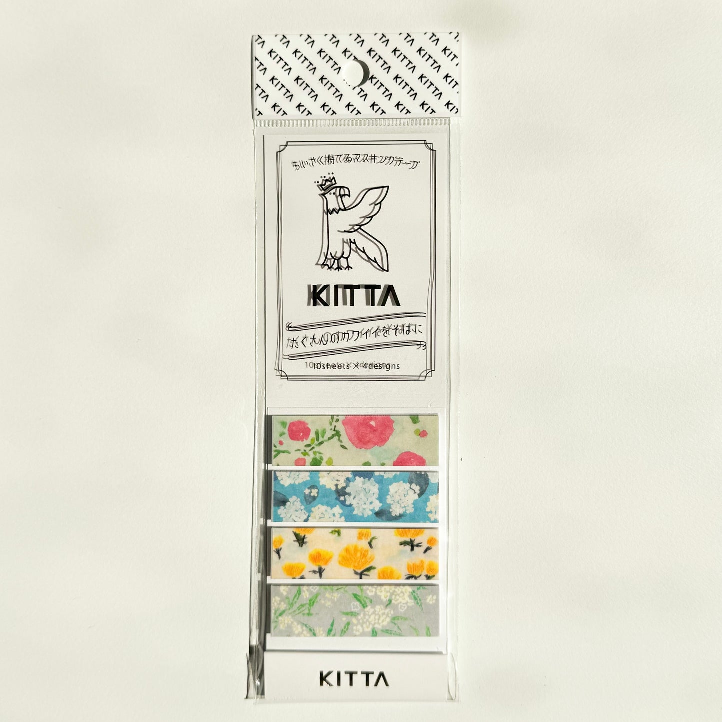Kitta Washi Tape Sticker: Flowers