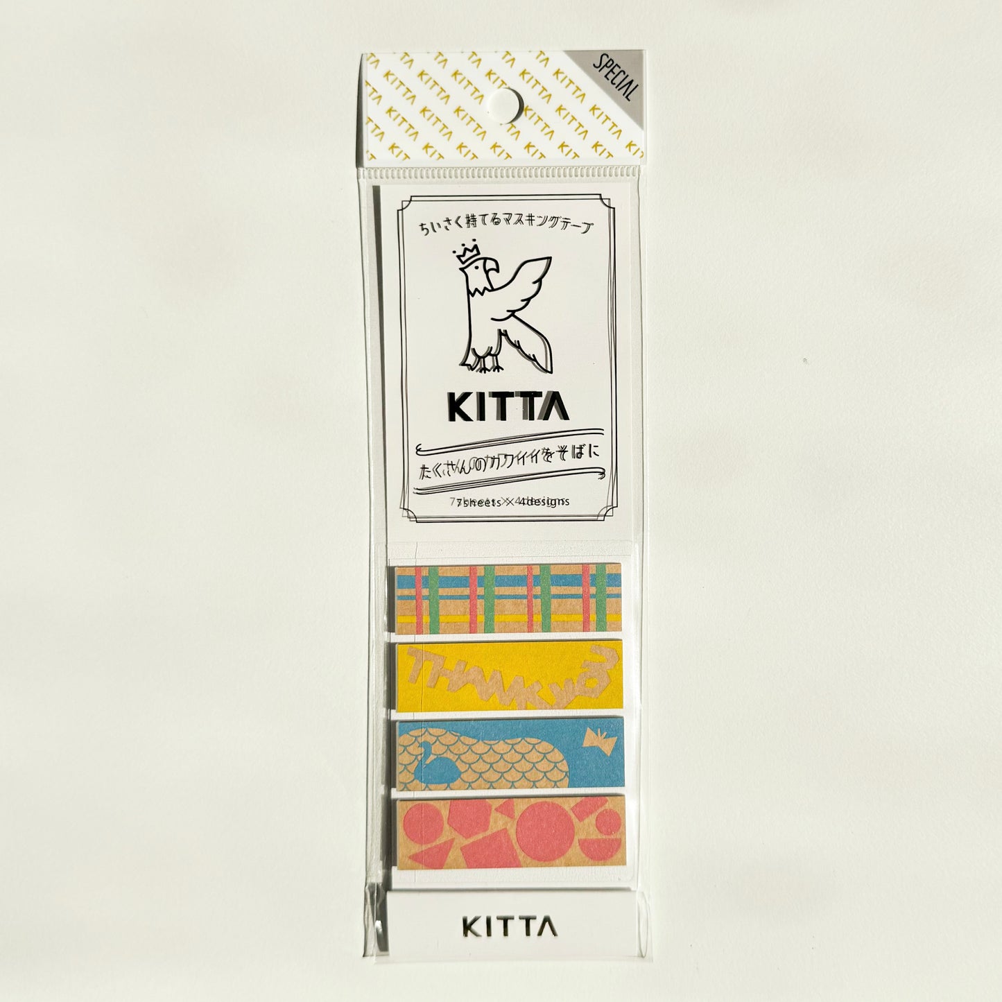 Kitta Washi Tape Sticker: Thank You (special)