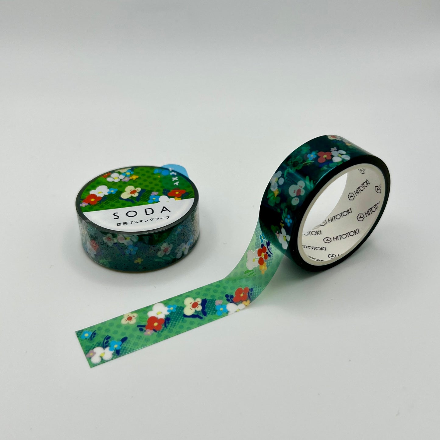 Hitotoki Kingjim SODA Washi Tape: Summer Prairie