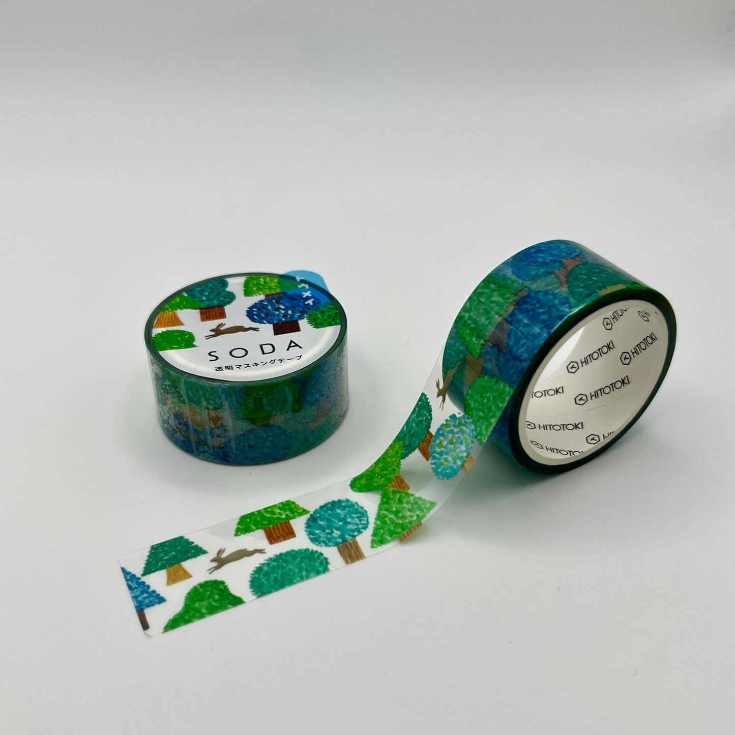 Hitotoki Kingjim SODA Washi Tape: Ancient Trees
