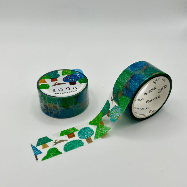 Hitotoki Kingjim SODA Washi Tape: Ancient Trees – The Terry Turtle Co