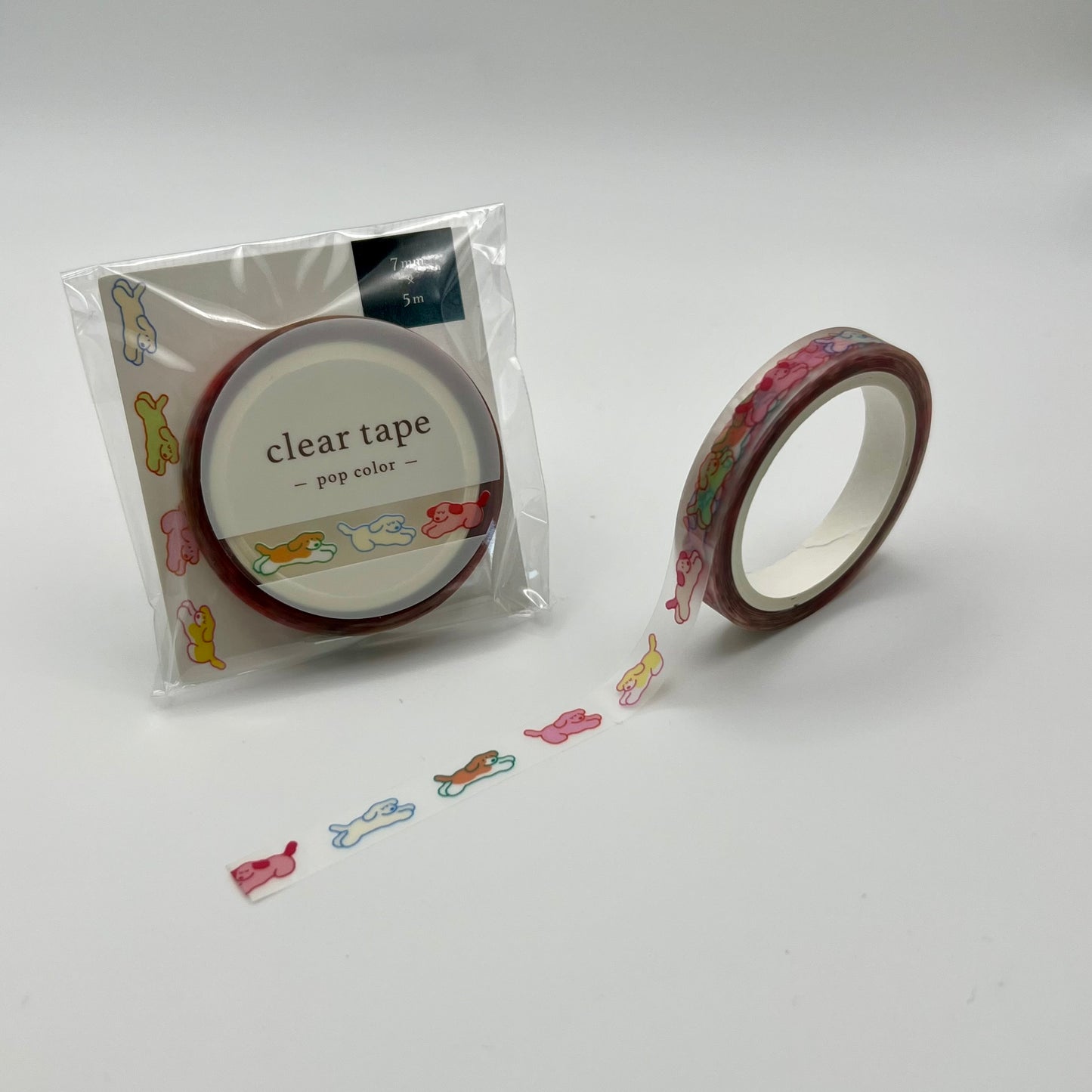 Mind Wave Clear Tape Pop Color: Dogs