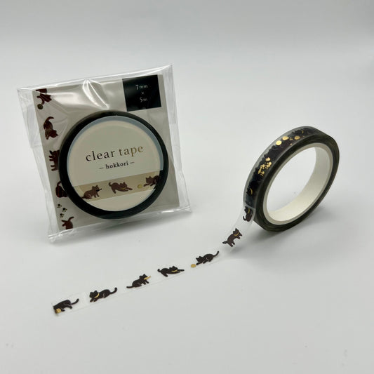 Mind Wave Clear Tape Hokkori: Cats
