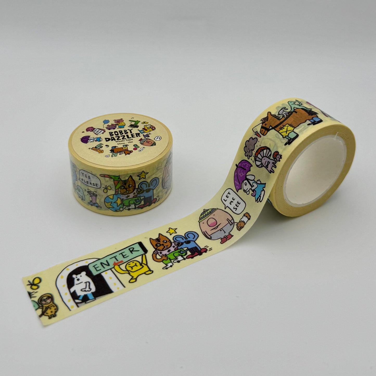 Bobby Dazzler Washi Tape (various designs)
