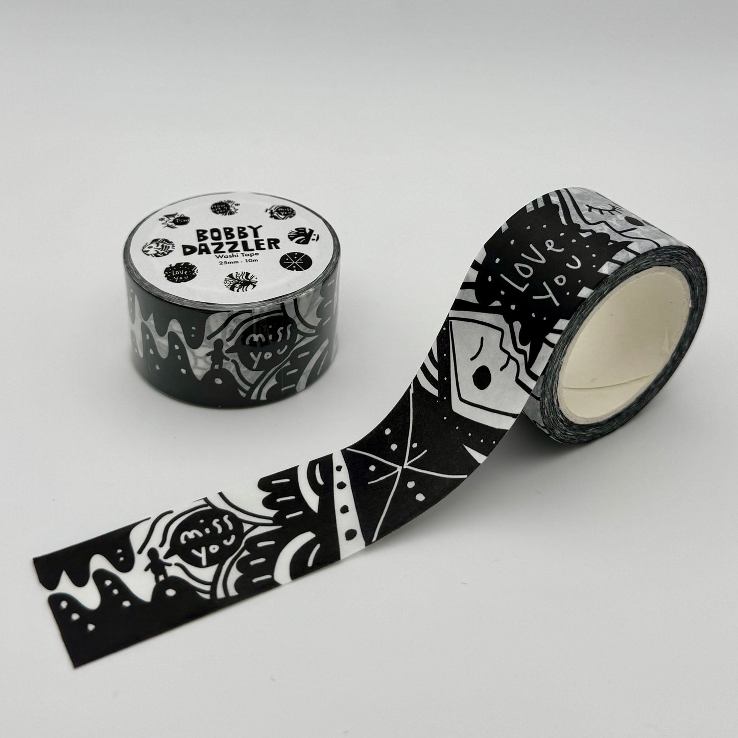 Bobby Dazzler Washi Tape (various designs)