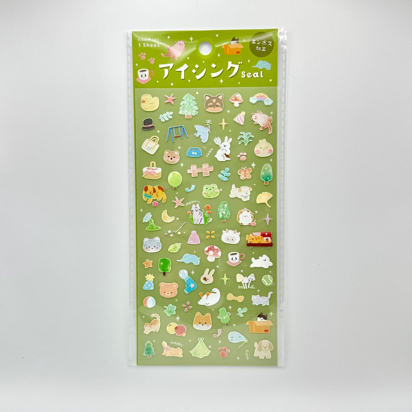 BGM Icing Sticker Sheet (various designs)