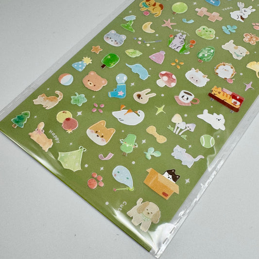 BGM Icing Sticker Sheet (various designs)