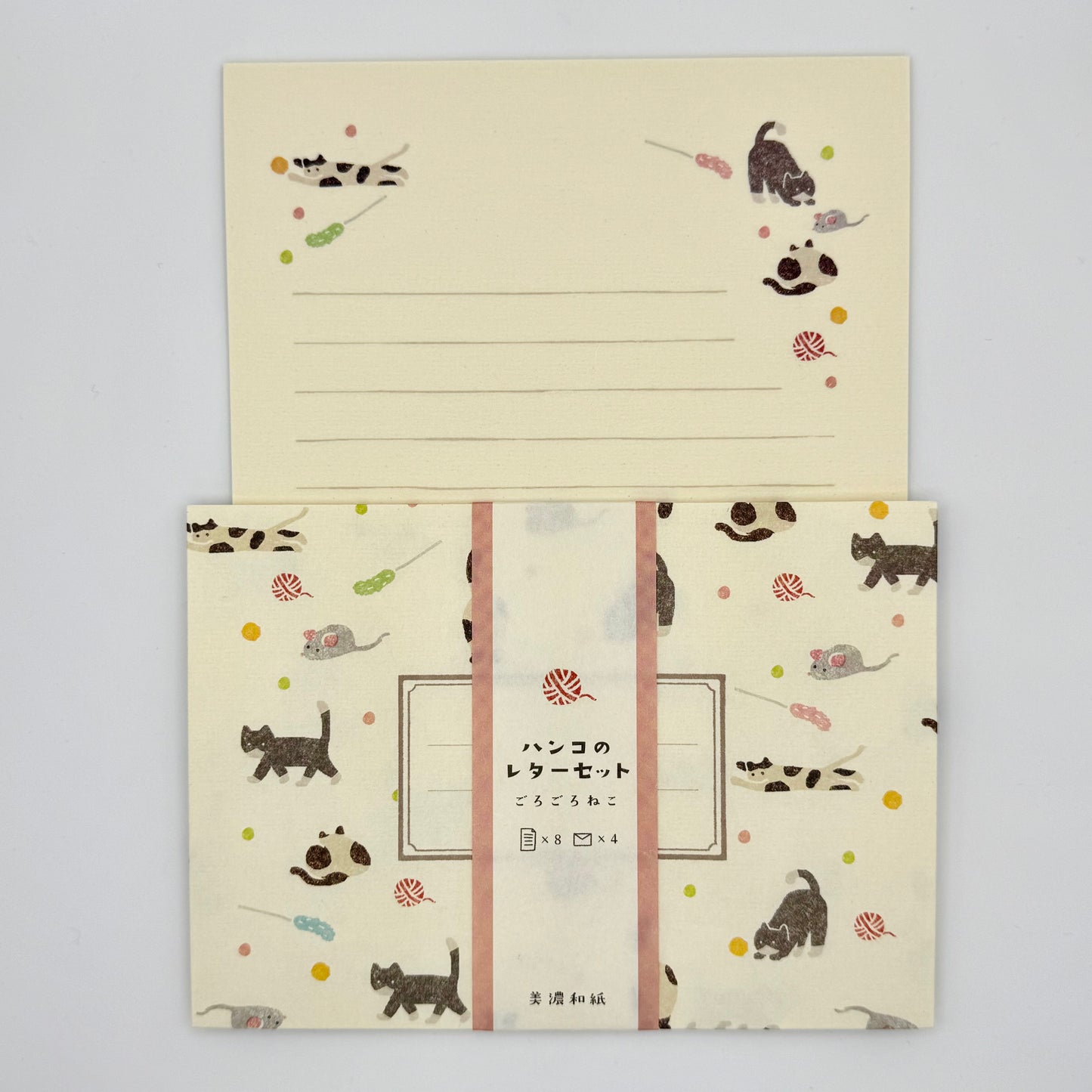 Furukawa Shiko Letter Set: Cat & Mouse