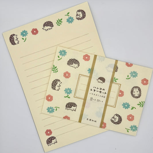 Furukawa Shiko Letter Set: Hedgehogs