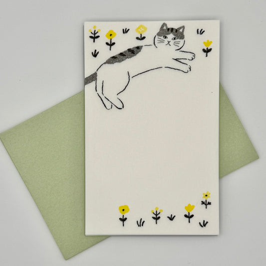 Furukawa Shiko Letter Set: Cat Walk