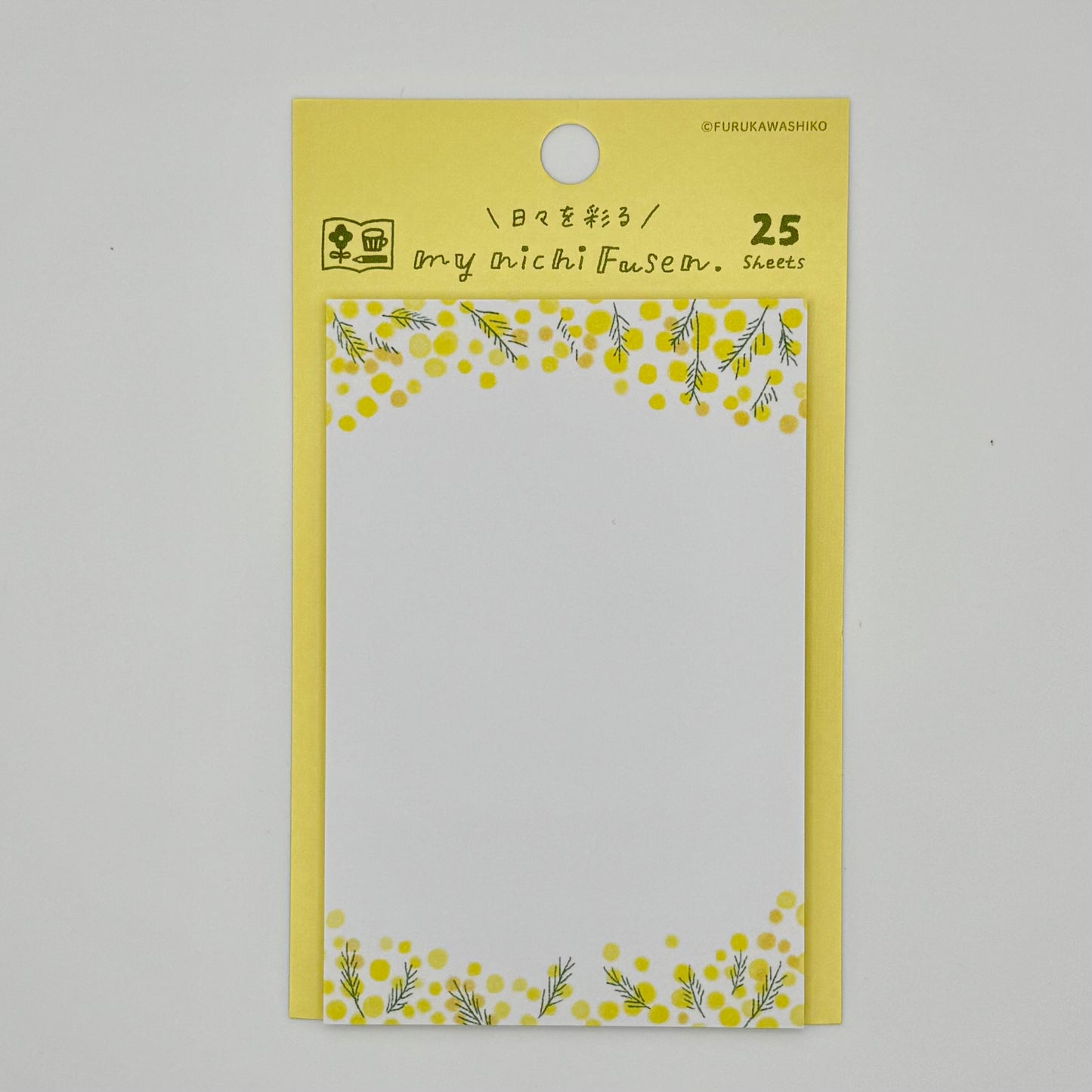 Furukawa Shiko Sticky Notes Watashi Biyori “Floral” (various designs)