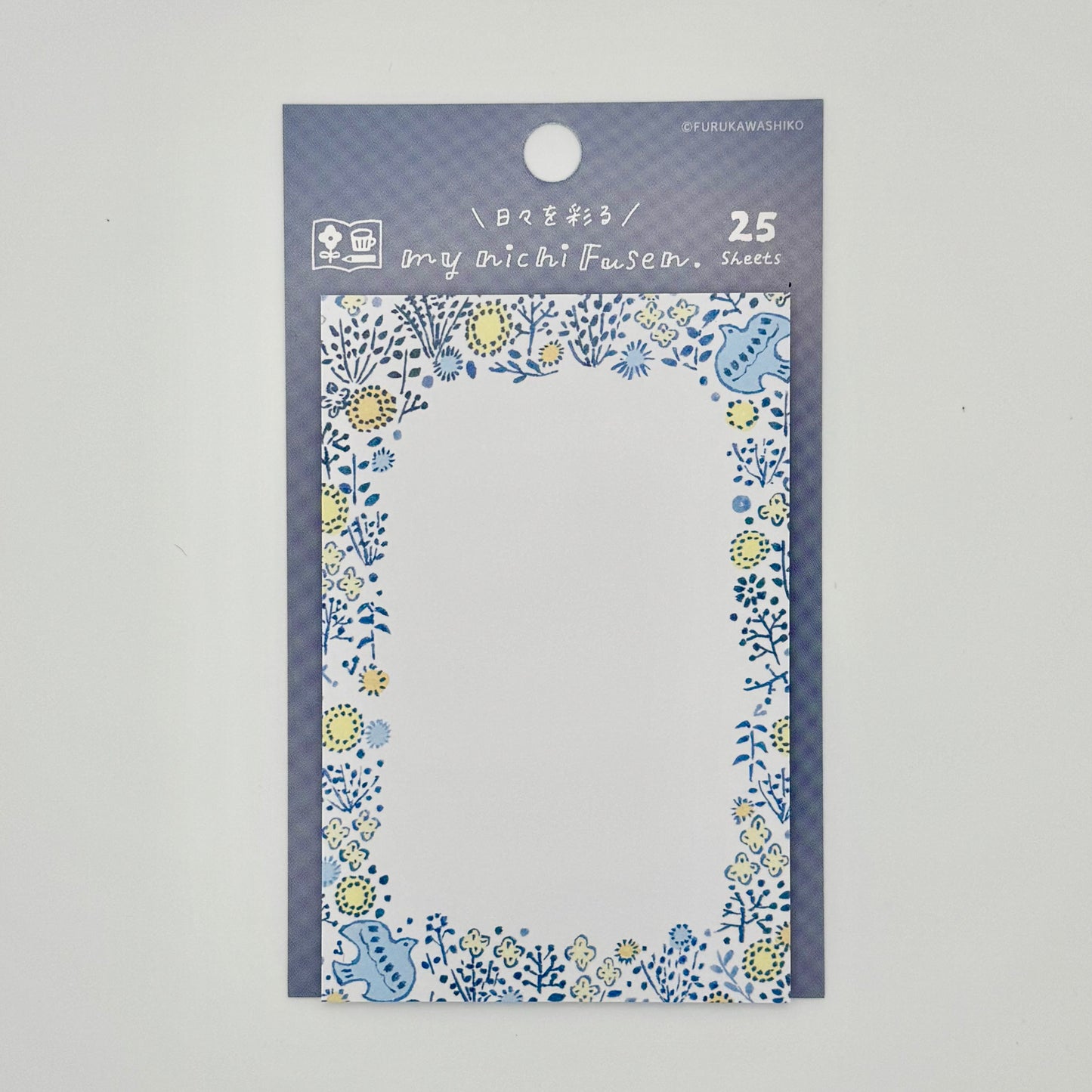 Furukawa Shiko Sticky Notes Watashi Biyori “Floral” (various designs)