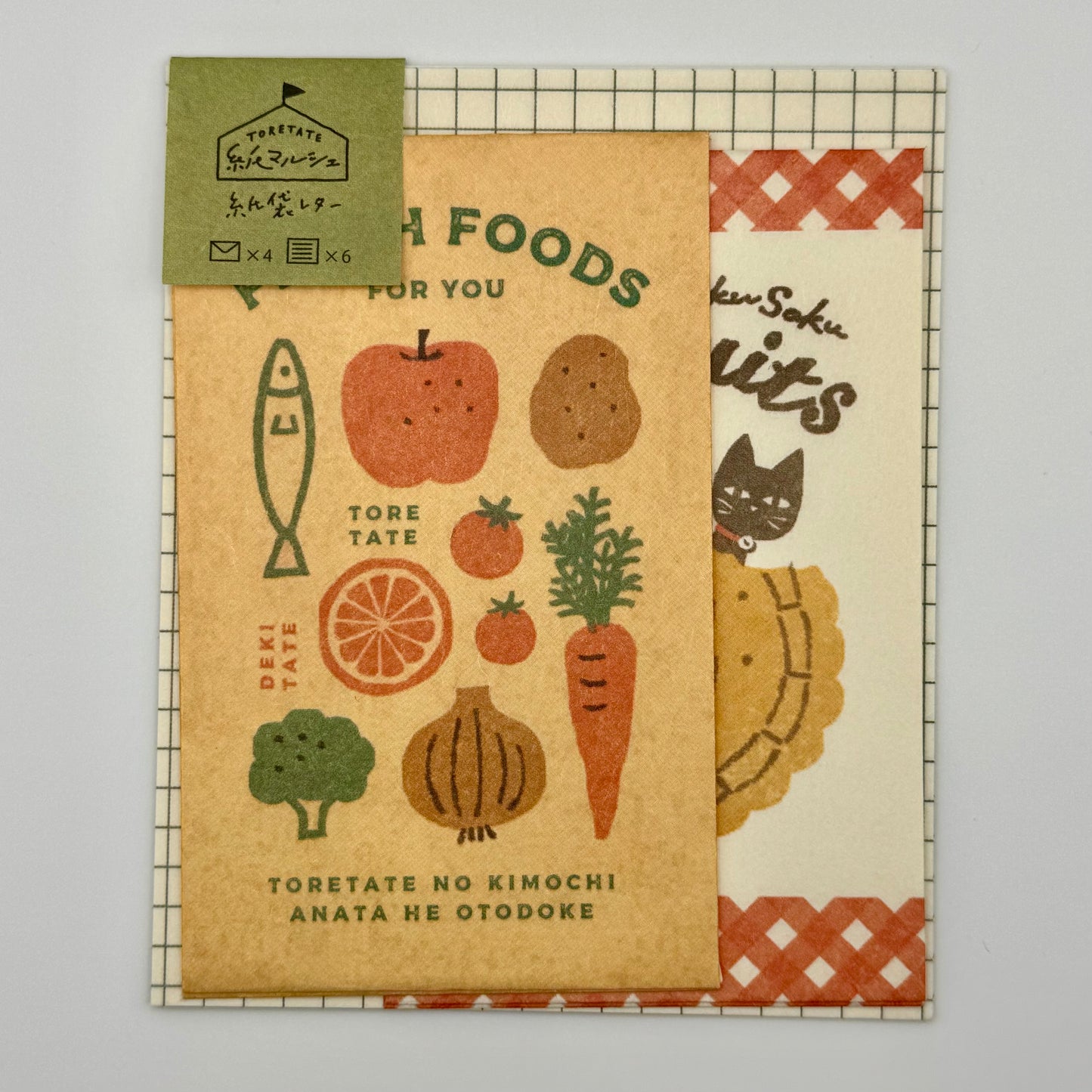 Furukawa Shiko “Biscuit” Mini Mino Washi Letter Set