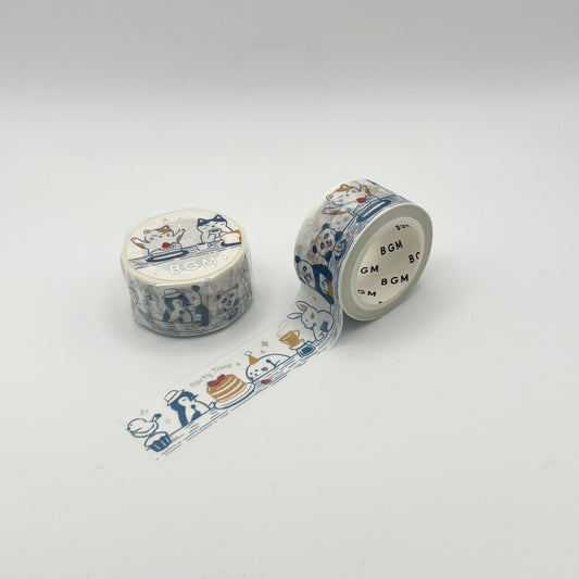 BGM Washi Tape: Life Dinner Party