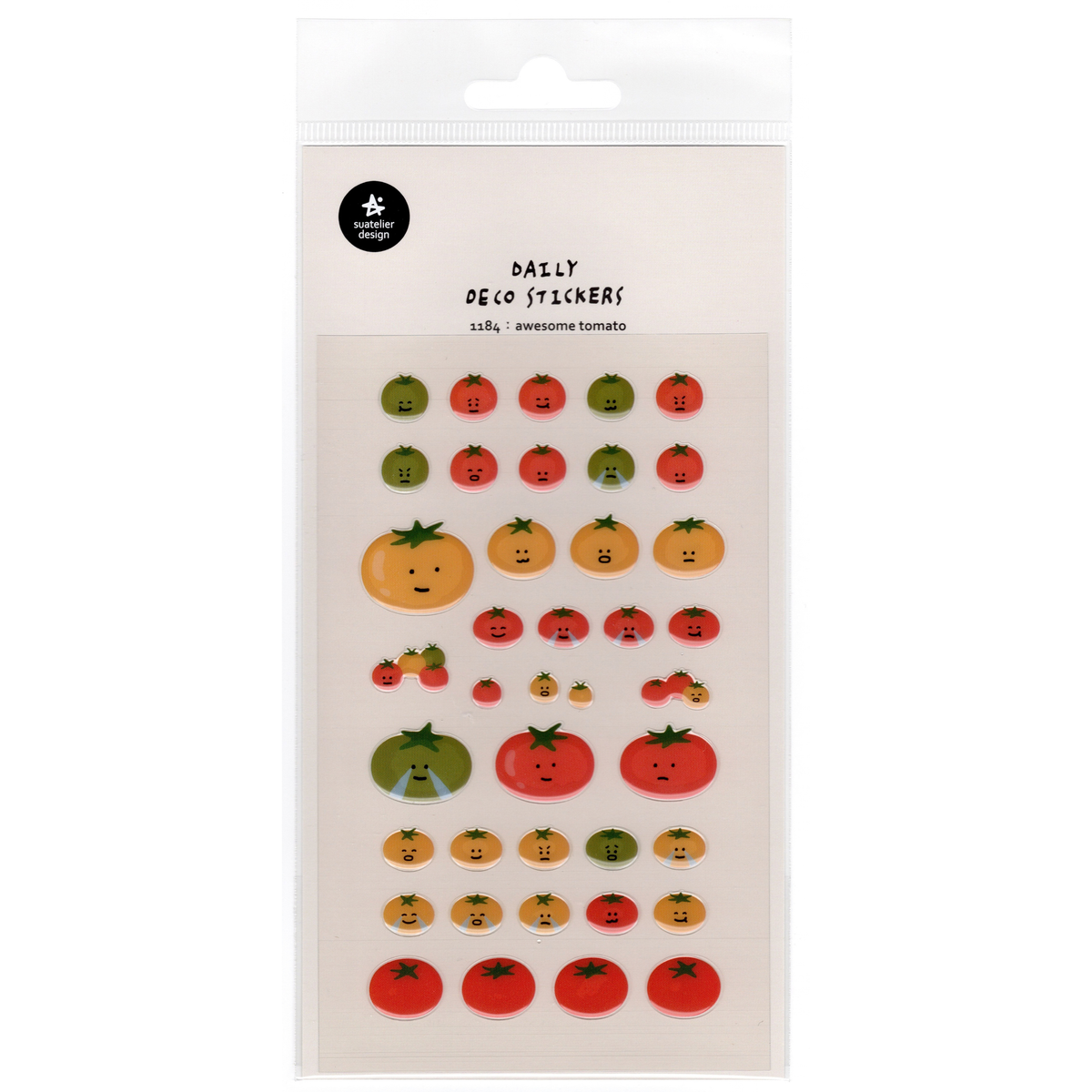 Suatelier Sticker Sheet: Awesome Tomato (1184)