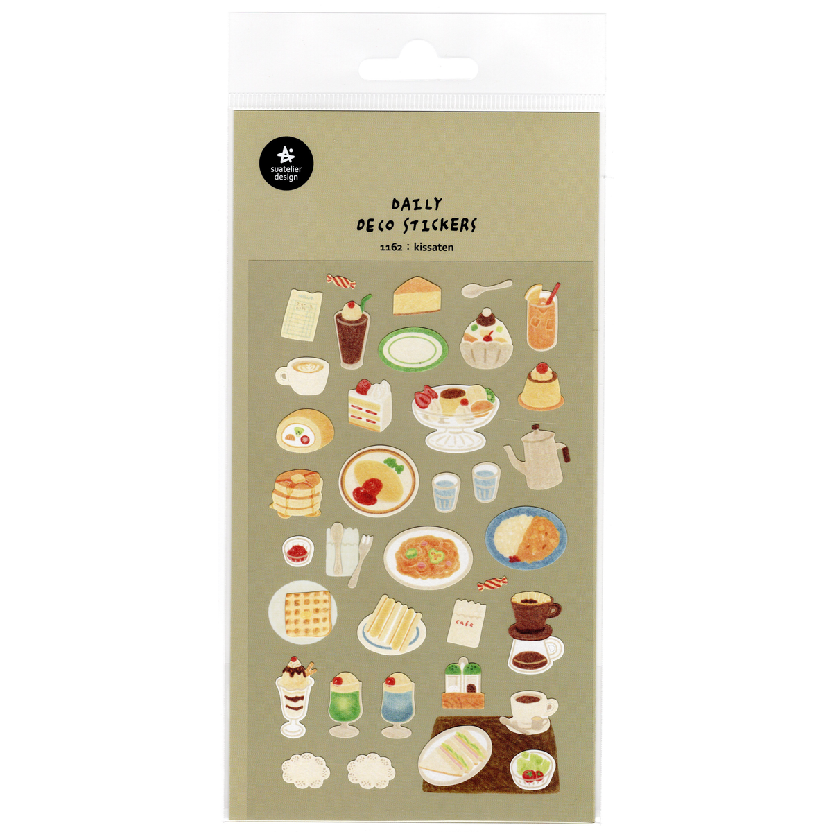 Suatelier Sticker Sheet: Kissaten (1162)