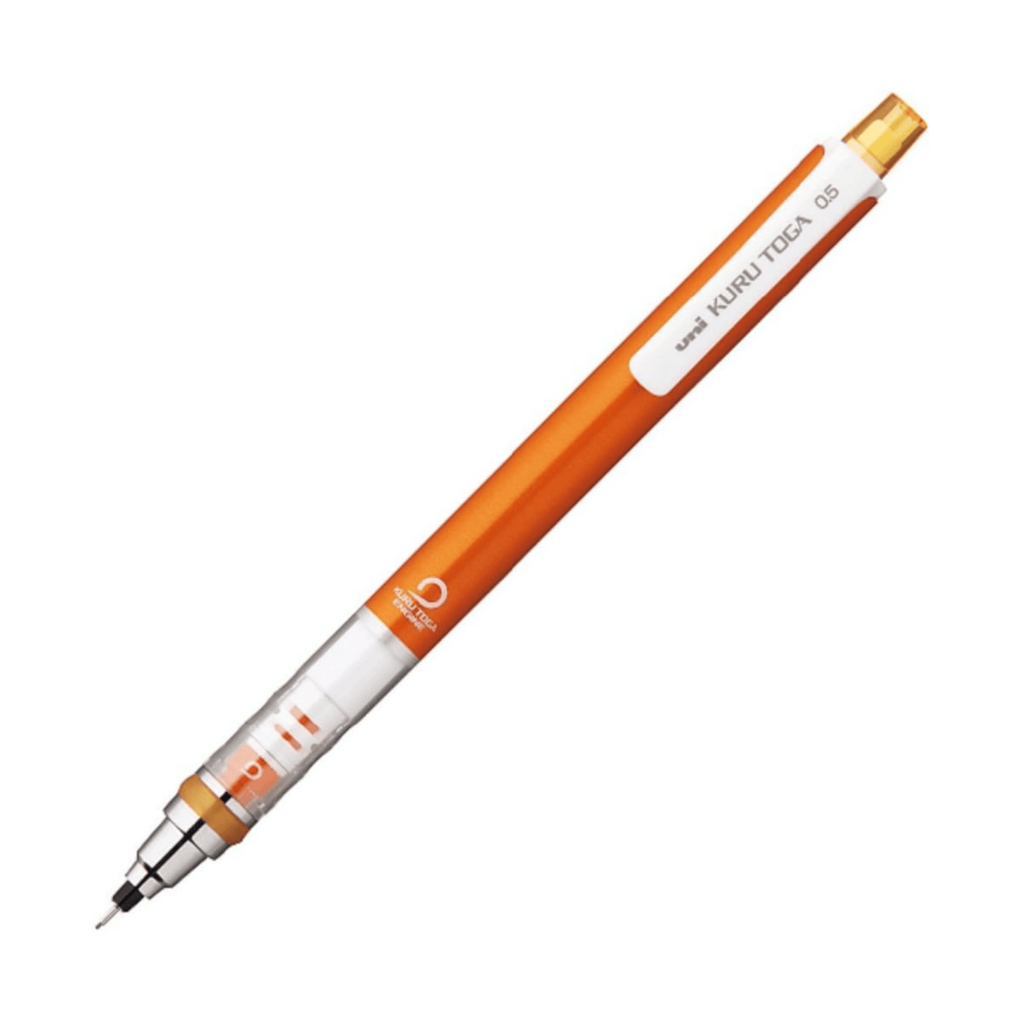 Mitsubishi Kuru Toga Mechanical Pencil (Orange)