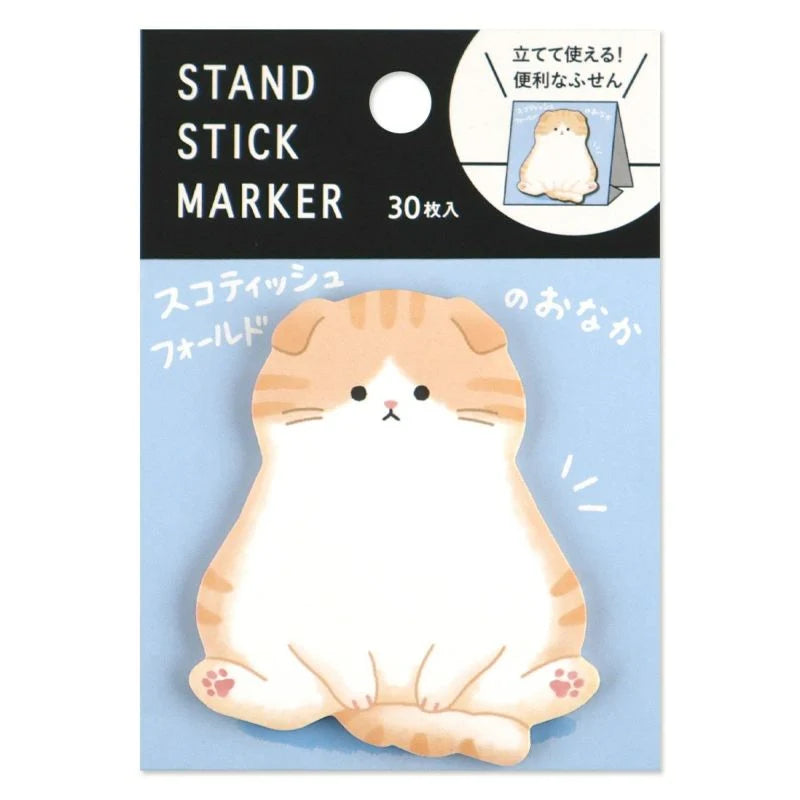 Mind Wave Standing Sticky Notes (Scottish Fold)