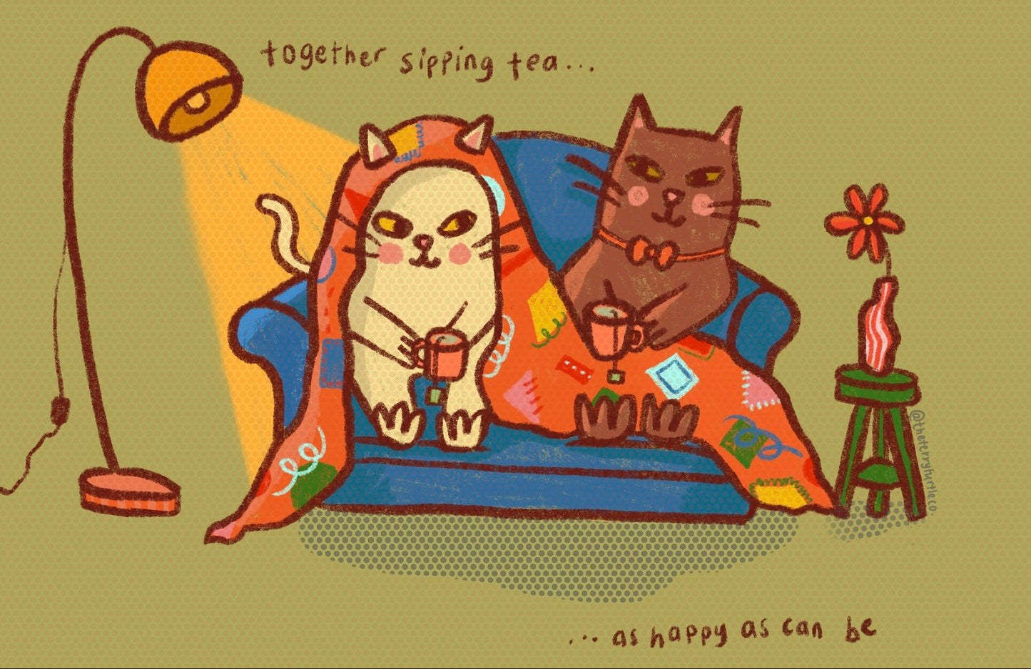 Together Sipping Tea