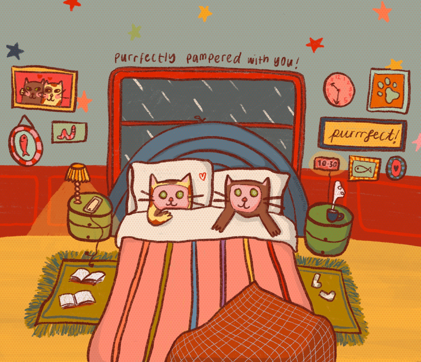 Purrfectly Pampered With You!
