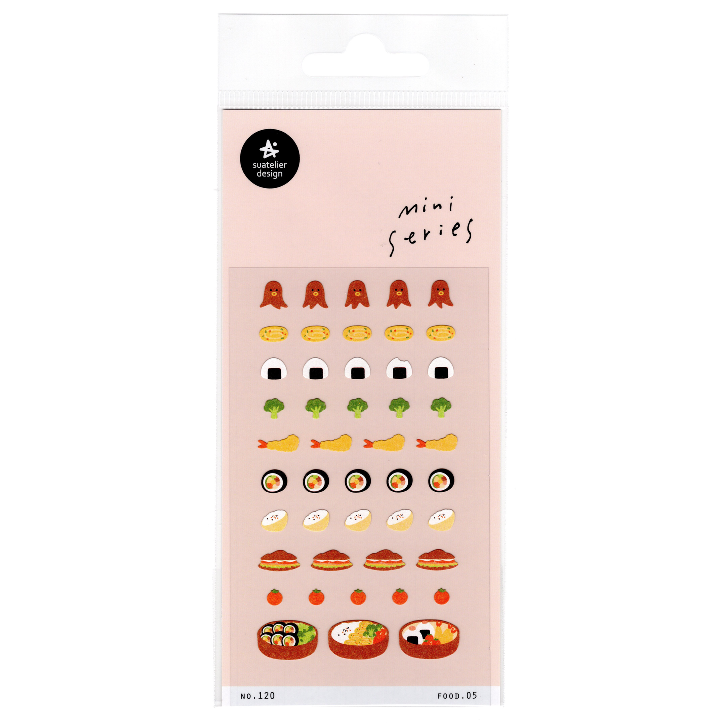 Suatelier Sticker Sheets Mini Series: Food.05 (120)