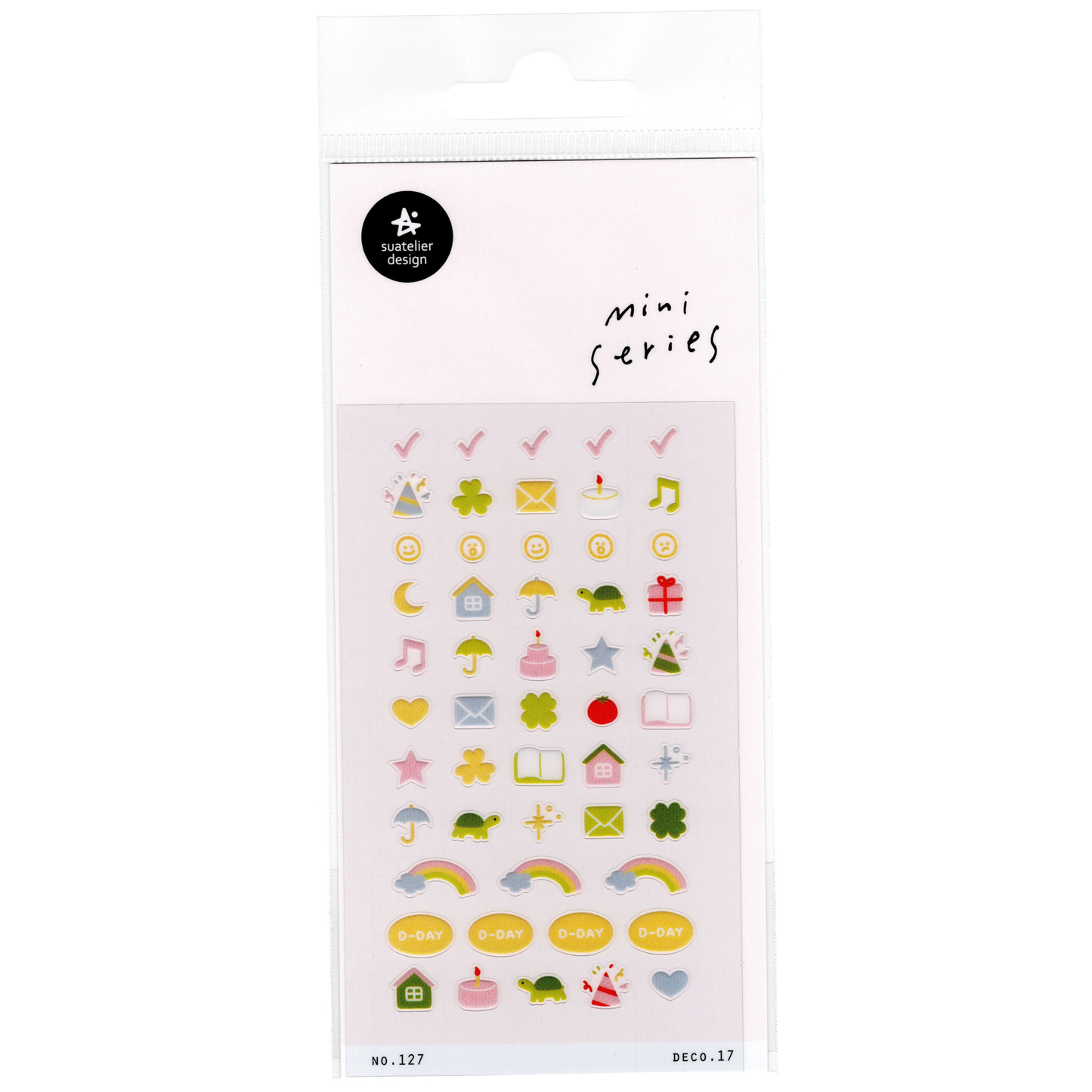 Suatelier Sticker Sheets Mini Series: Deco.17 (127)
