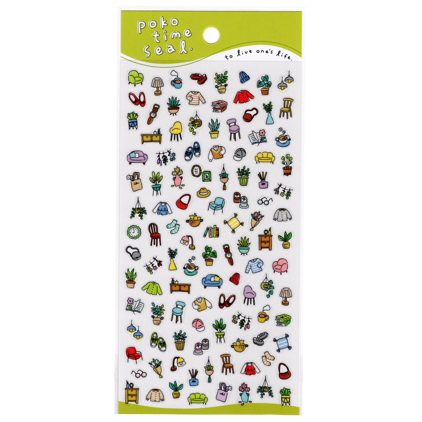 Mind Wave Poko Time Seal Sticker Sheet (Object)
