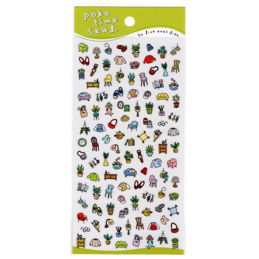 Mind Wave Poko Time Seal Sticker Sheet (Object)