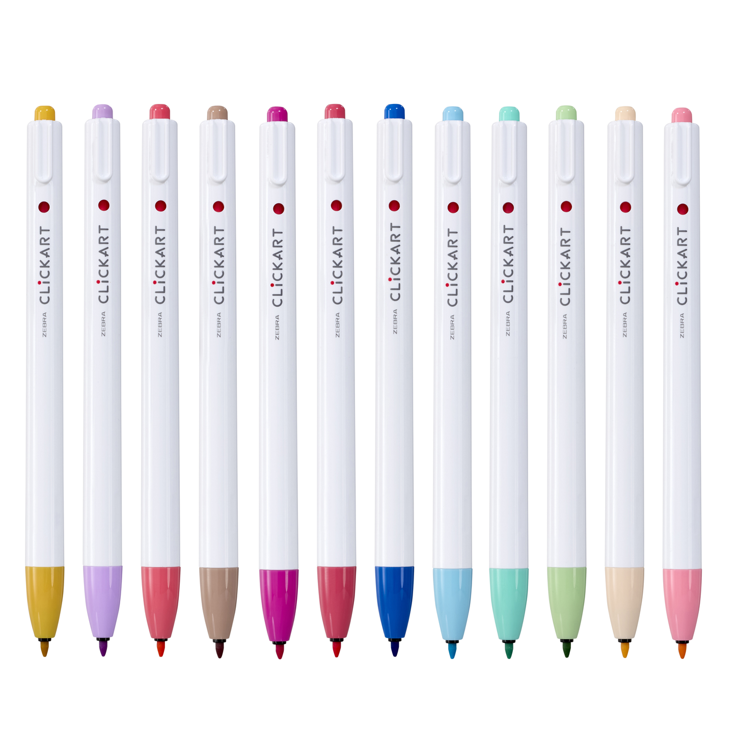 Zebra: ClickArt Water-Based Marker (12 Pack)