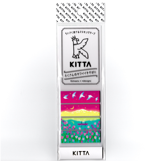 Kitta Washi Tape Sticker: Fisherman