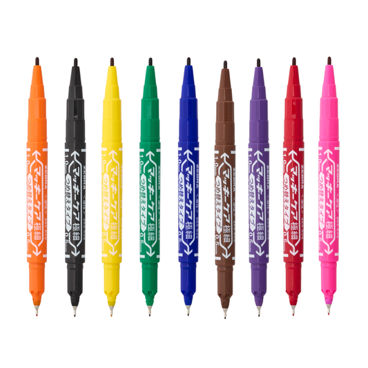 Zebra Mckee Care Extra Dual Fine Refillable (Permanent)
