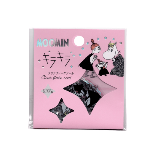 World Craft Moomin Flake Sticker (Friends)