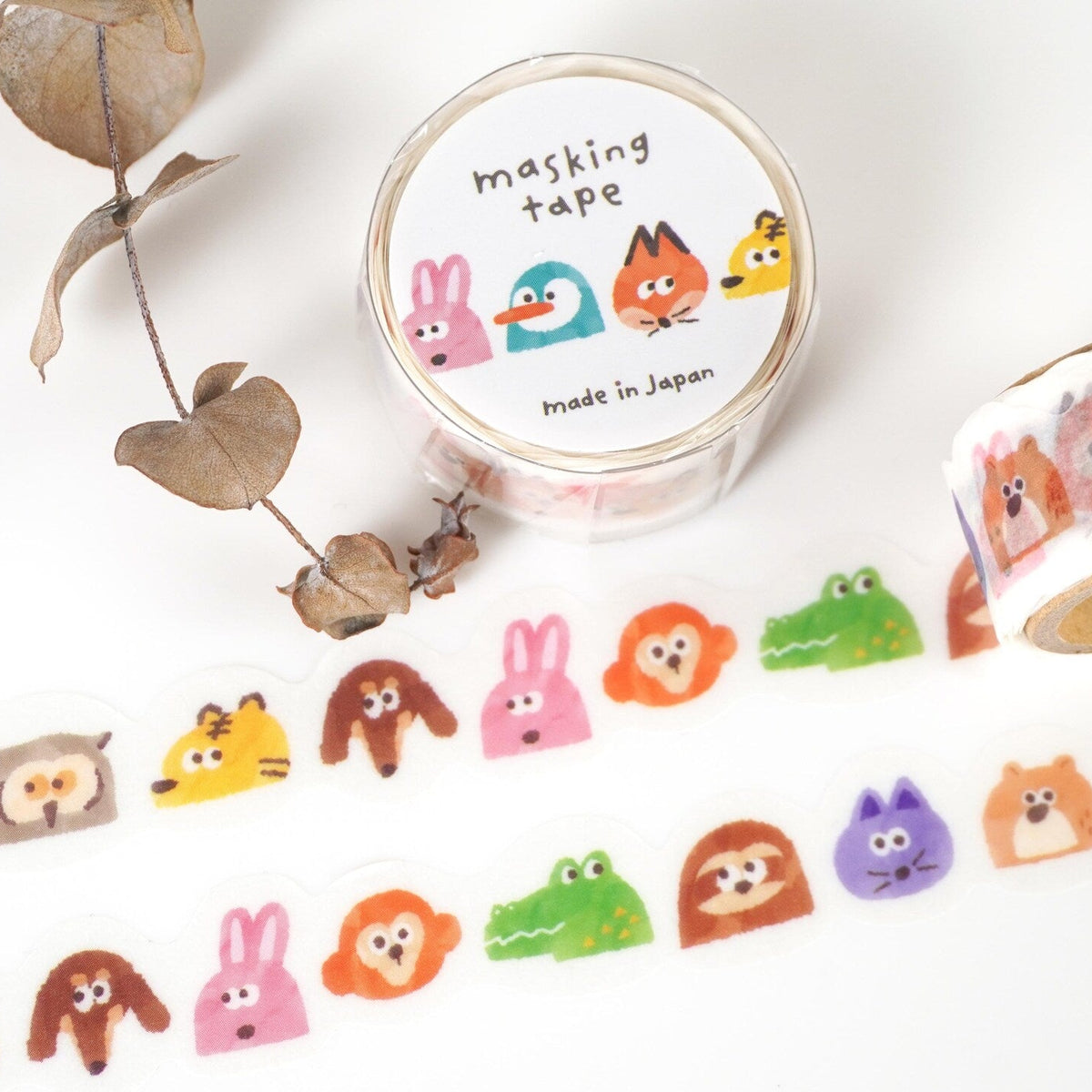 Mind Wave Washi Tape: Animals