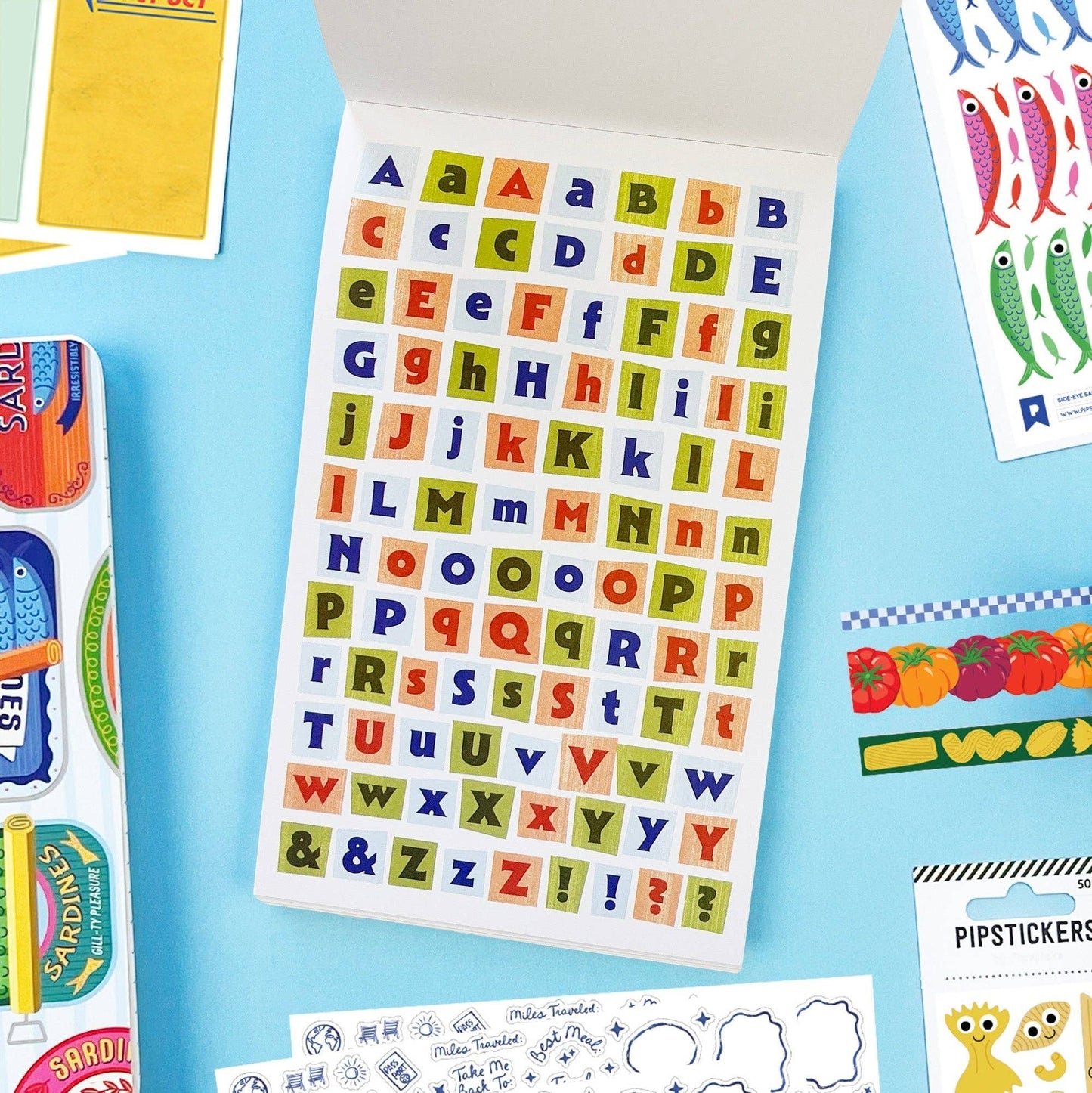 Pipsticks: La Dolce Vita Junk Journal Sticker Book Volume 5