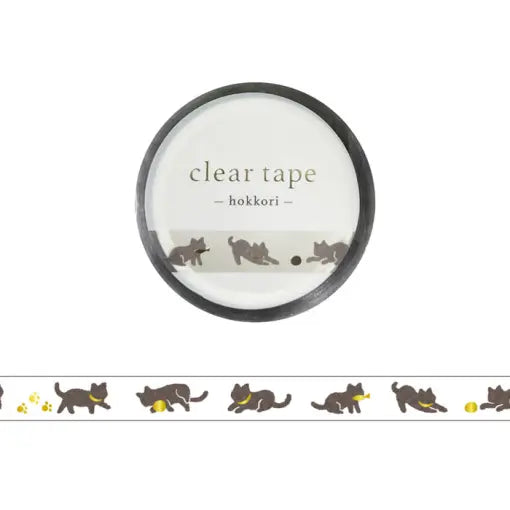 Mind Wave Clear Tape Hokkori: Cats