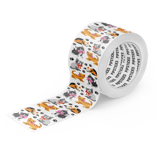 Pipsticks: Playful Kittens Stickers on the Roll