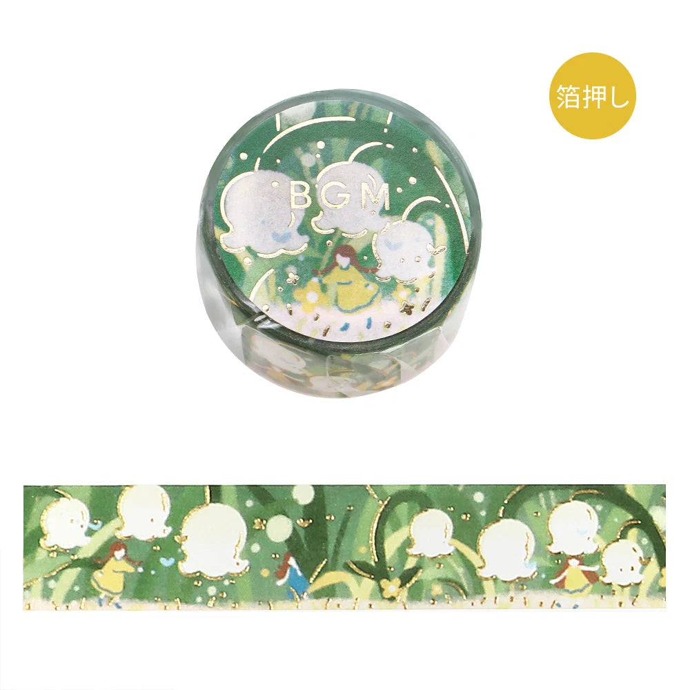 BGM Washi Tape Hana Monogatari: Enchanted Forest