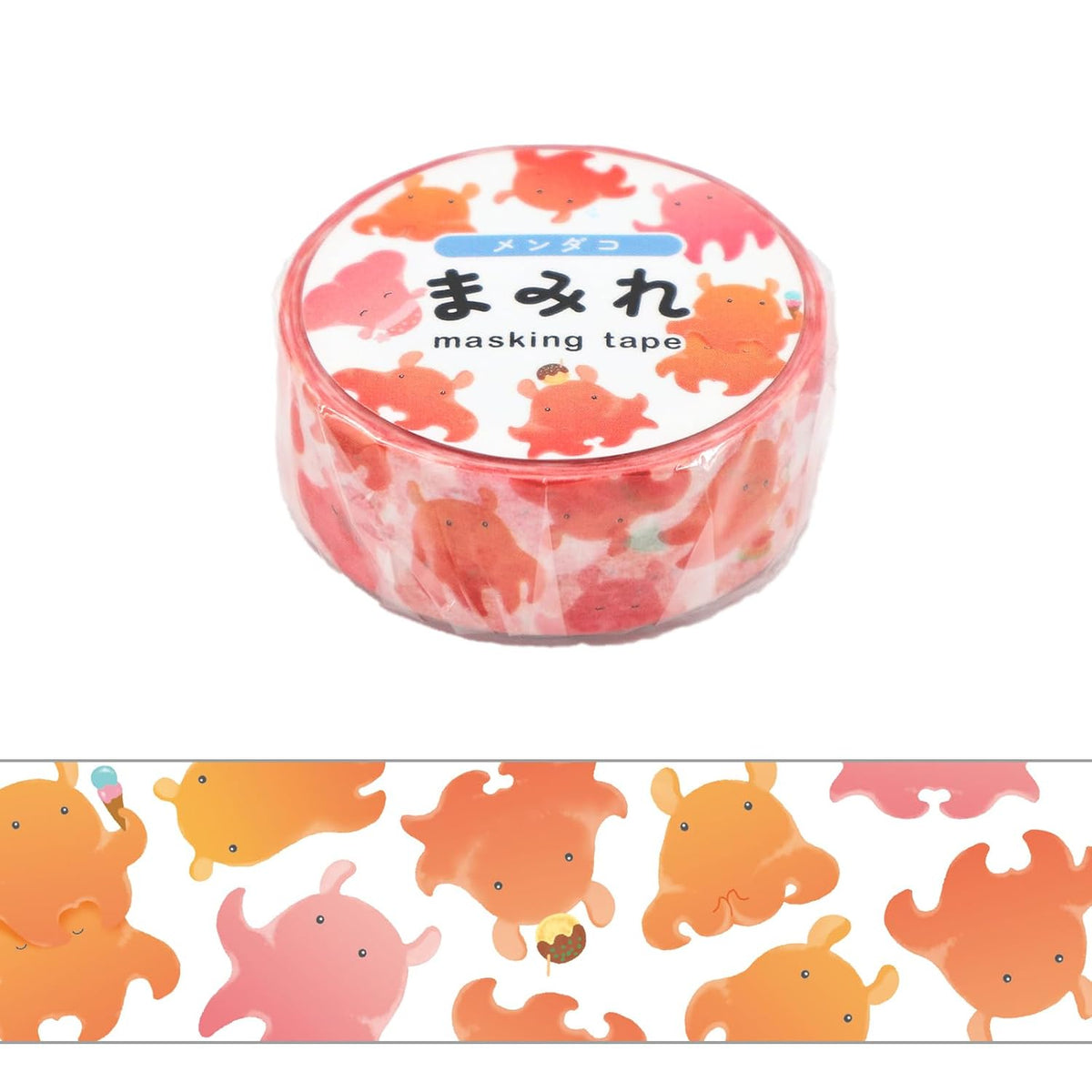 World Craft Washi Tape: Flapjack Octopus